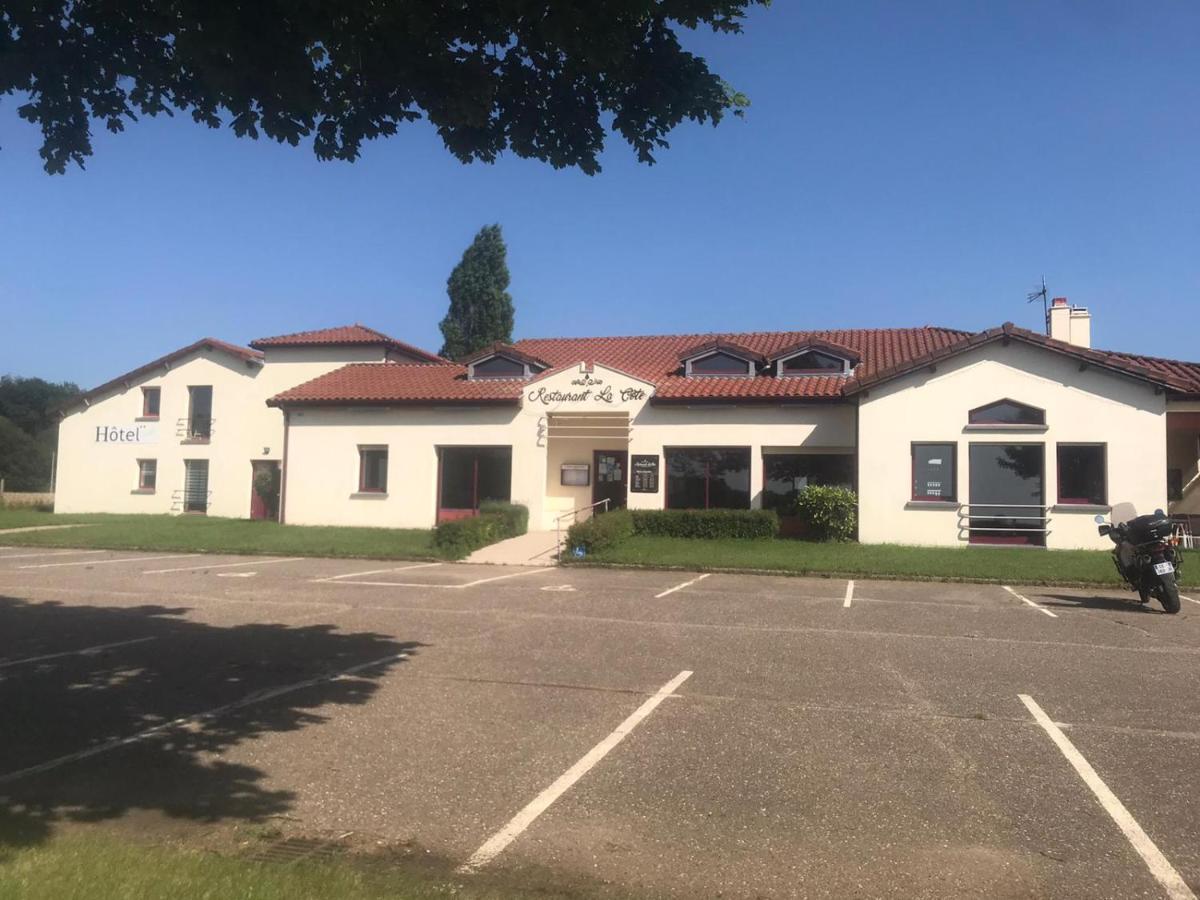 Hotel Restaurant De La Cote Pont-à-Mousson Extérieur photo